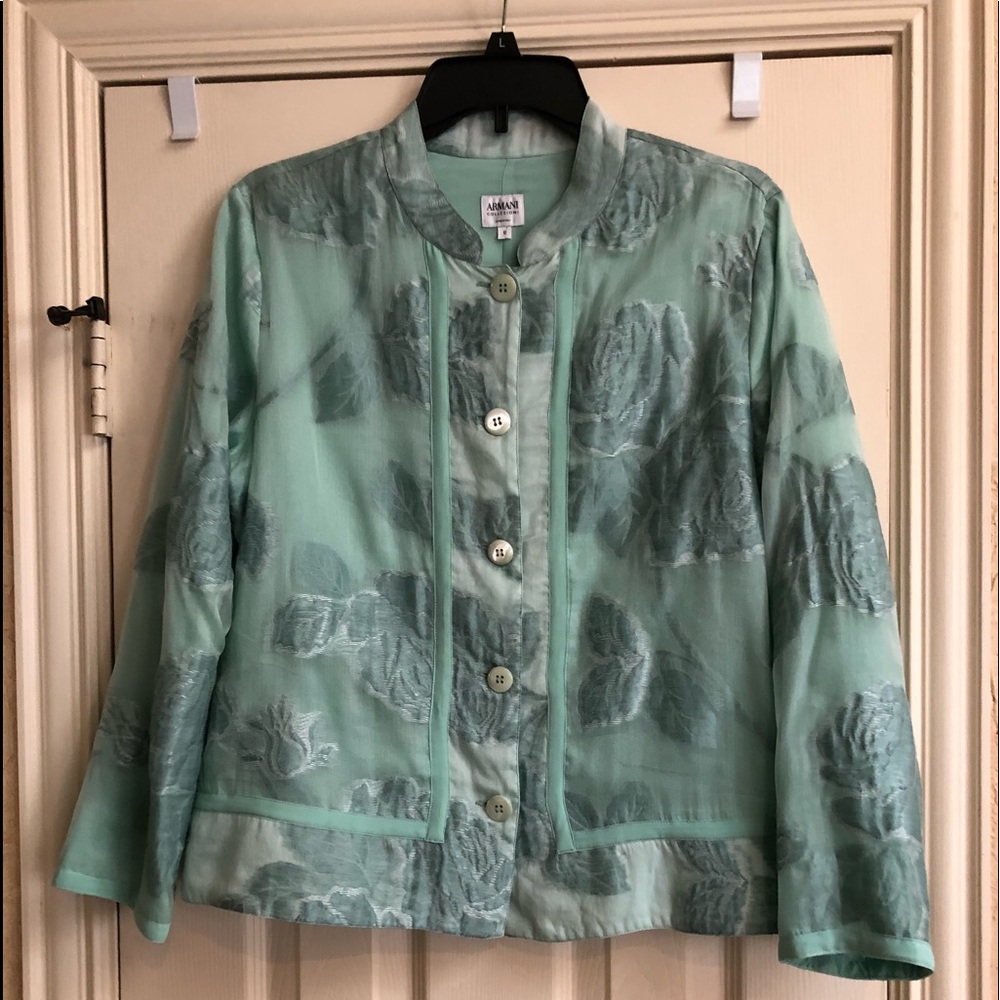 Armani Collezioni silk jacket
